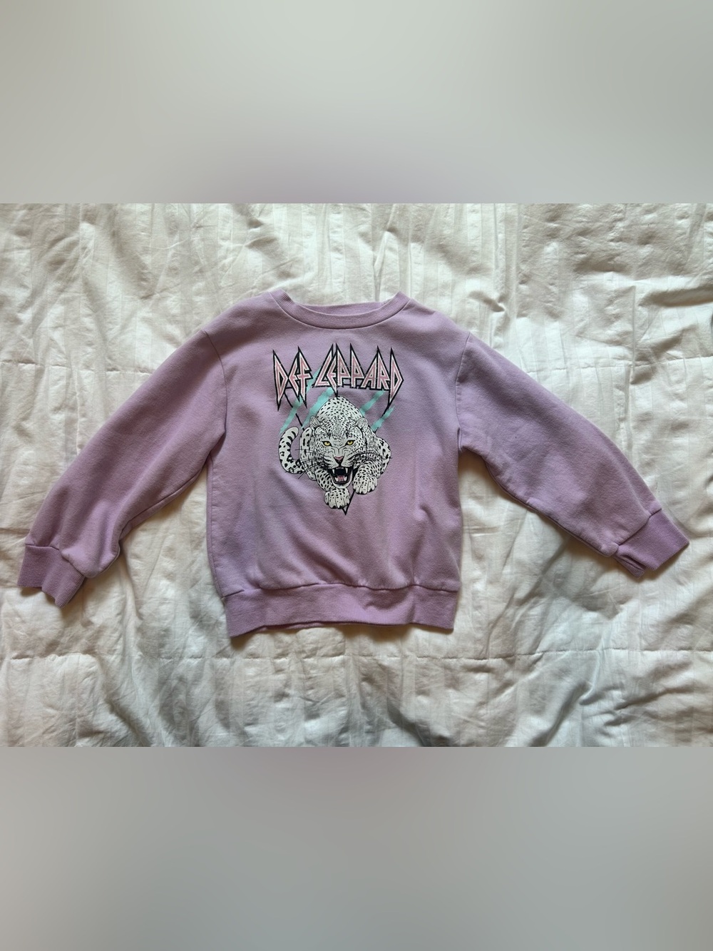 Girls Def Leppard Sweatshirt